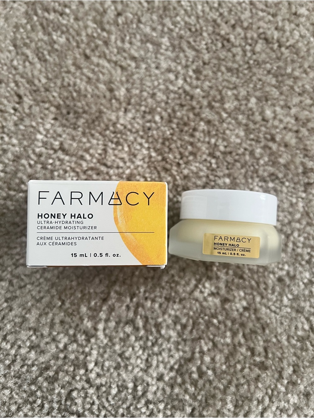 Farmacy Honey Halo Ultra-Hydrating Ceramide Moisturizer - travel size 0.5fl oz
